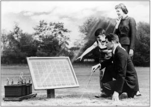 تاریخچه پنل خورشیدی
