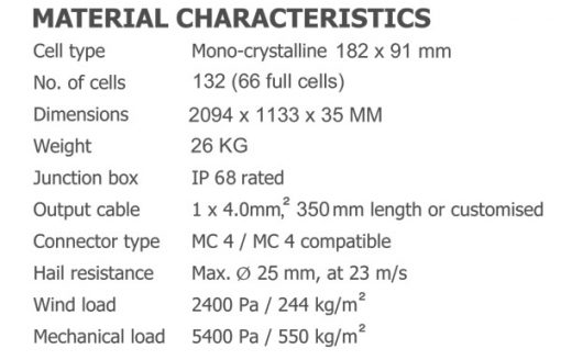 پنل خورشیدی 500 وات مونوکریستال برند AE SOLAR پنل خورشیدی 500 وات مونوکریستال برند AE SOLAR