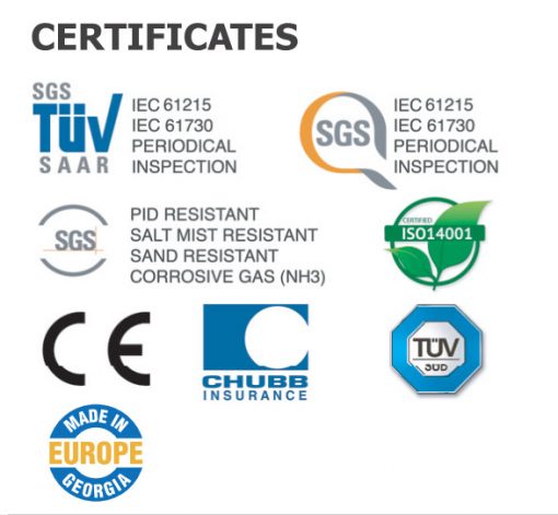 پنل خورشیدی 265 وات پلی کریستال برند AE SOLAR پنل خورشیدی 265 وات پلی کریستال برند AE SOLAR