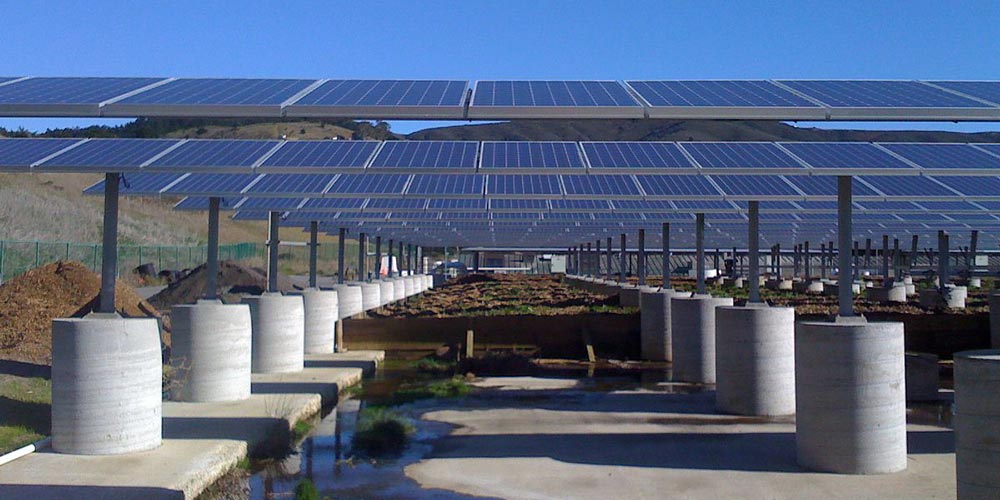 استراکچر پنل خورشیدی