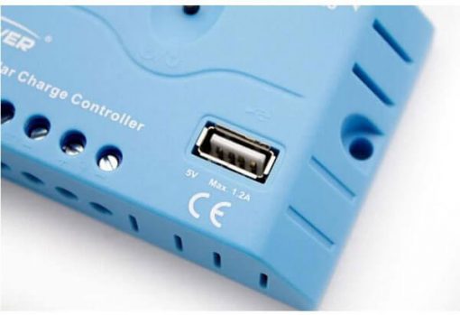 شارژکنترلر 5 آمپر PWM برند ای پی اور LS0512EU مخصوص برق خورشیدی