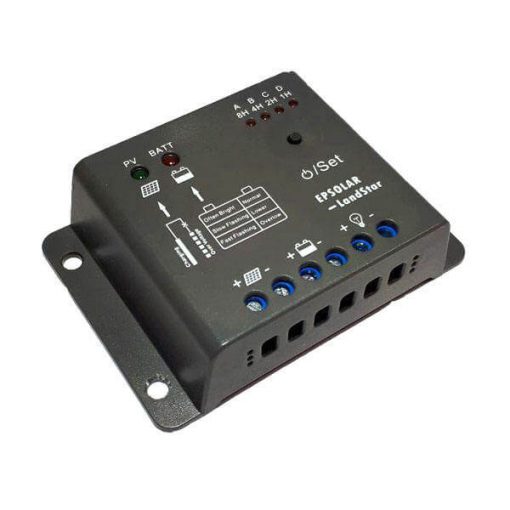 شارژکنترلر 5 آمپر PWM برند ای پی اور LS0512R مخصوص برق خورشیدی