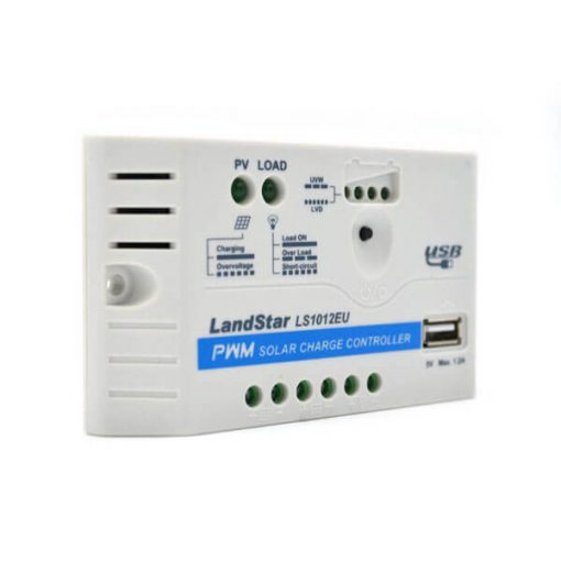 شارژکنترلر 10 آمپر PWM برند ای پی اور LS1012EU مخصوص برق خورشیدی شارژکنترلر 10 آمپر PWM برند ای پی اور LS1012EU مخصوص برق خورشیدی