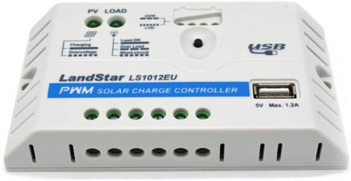 شارژکنترلر 10 آمپر PWM برند ای پی اور LS1012EU مخصوص برق خورشیدی شارژکنترلر 10 آمپر PWM برند ای پی اور LS1012EU مخصوص برق خورشیدی