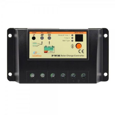 شارژکنترلر 20 آمپر PWM برند ای پی اور LS2024R مخصوص برق خورشیدی