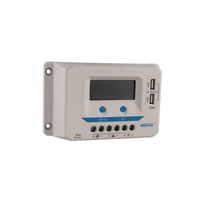 شارژکنترلر 10 آمپر LCD دار PWM برند ای پی اور مدل VS1024A