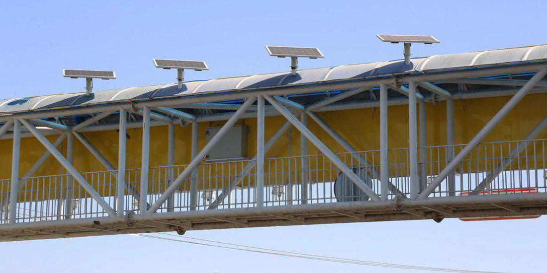 تابلو تبلیغات خورشیدی