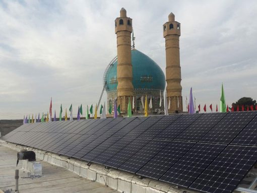 استراکچر پنل خورشیدی زمینی