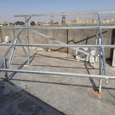 استراکچر پنل خورشیدی نوع زمینی