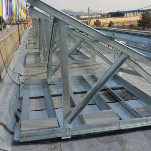 سازه خورشیدی با بلوک سیمانی