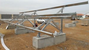 استفاده از رول بولت برای استراکچر پنل خورشیدی